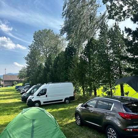 מלון Spielberg Bei Knittelfeld Hubmoar Camping Spielberg מראה חיצוני תמונה