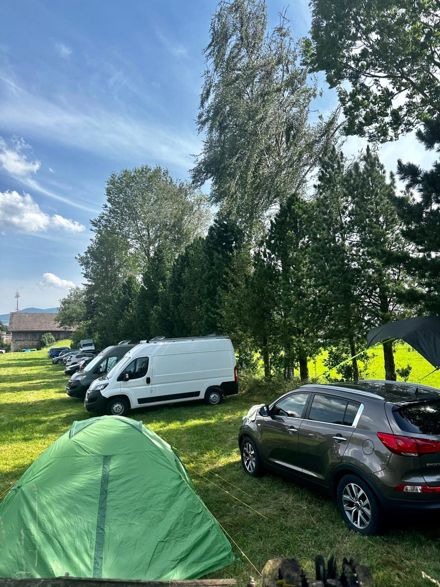 מלון Spielberg Bei Knittelfeld Hubmoar Camping Spielberg מראה חיצוני תמונה