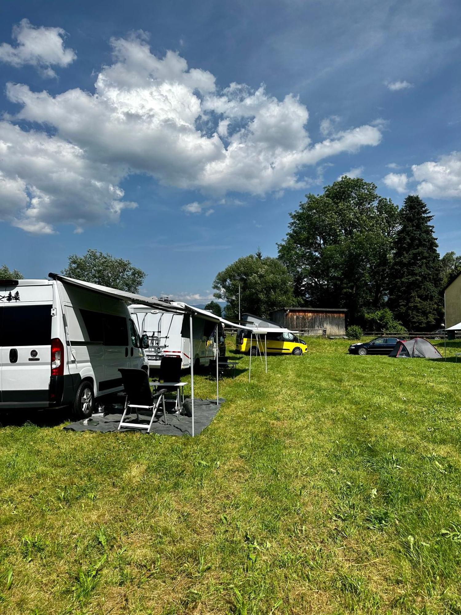 מלון Spielberg Bei Knittelfeld Hubmoar Camping Spielberg מראה חיצוני תמונה